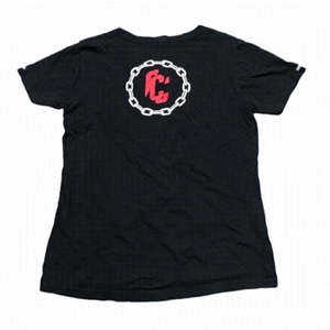𝅺CROOKS and Castles logo branded FWU women’s t-shirt